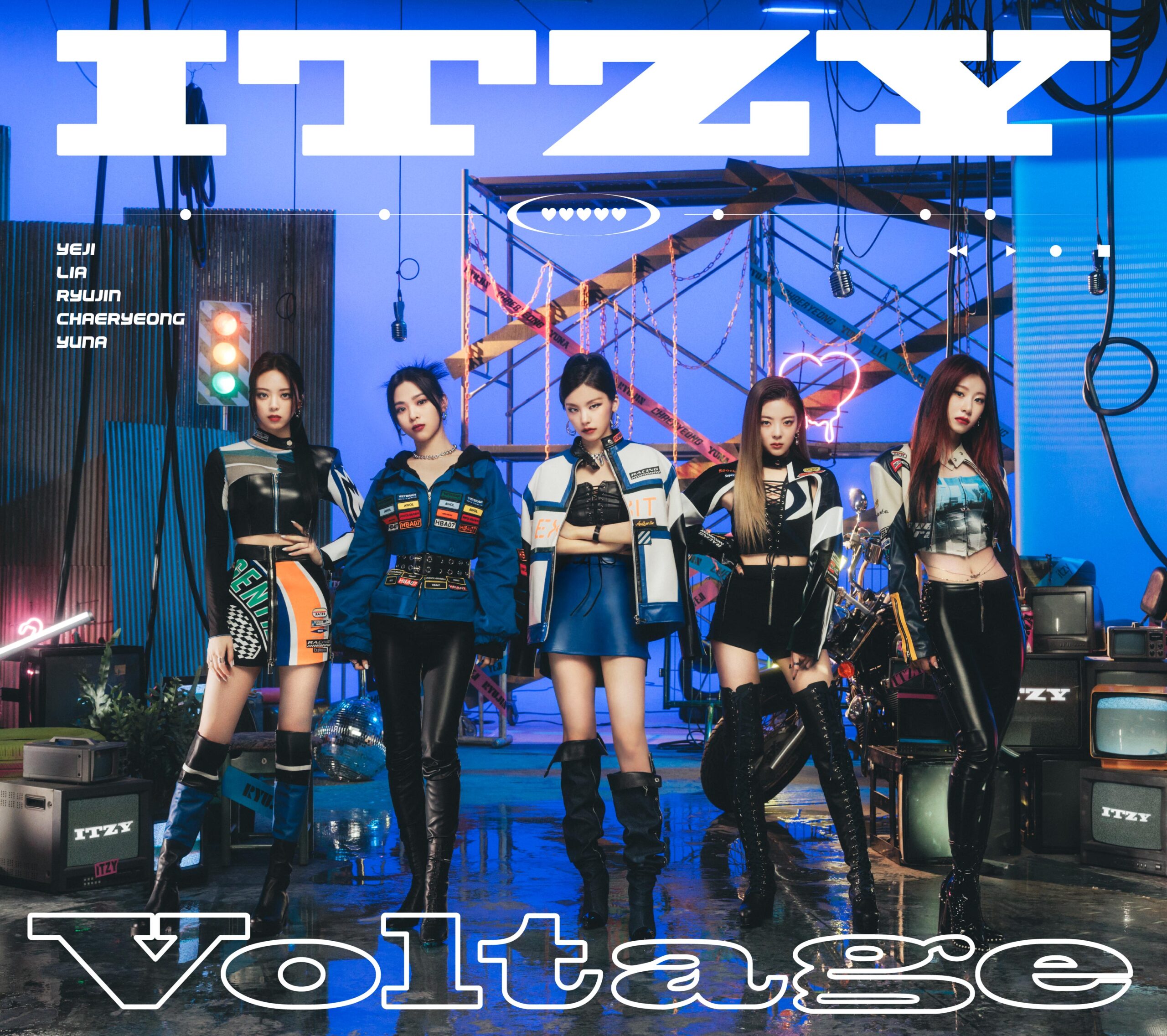 itzy voltage チェキ リュジン